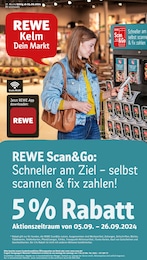 REWE Prospekt "Dein Markt" für Kassel, 31 Seiten, 09.09.2024 - 14.09.2024