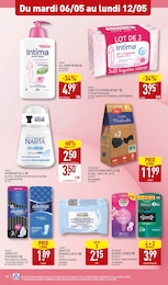 Prix et réduction Lingerie dans le prospectus Aldi en cours Offre Lingerie dans le catalogue Aldi du moment à la page 13