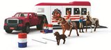 Pick-up et sa grande remorque équestre à 99,99 € dans le catalogue La Grande Récré