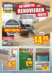 Aktueller wohnstore Petzold Möbel & Einrichtung Prospekt in Cottbus und Umgebung, "SO GÜNSTIG GEHT RENOVIEREN HEUTE!" mit 16 Seiten, 28.03.2026 - 25.04.2026