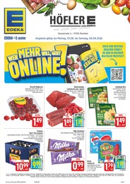 EDEKA Prospekt "Wir lieben Lebensmittel!", 38 Seiten, 03.08.2026 - 03.08.2026 Aktueller EDEKA Prospekt, "Wir lieben Lebensmittel!", mit Angeboten der Woche, gültig von 03.08.2026 bis 03.08.2026