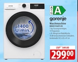 Aktuelles Gorenje Waschmaschine WNHEI74SAPS/DE Angebot bei famila Nordost in Pinneberg ab 299,00 €