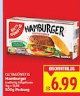 Hamburger von Gut&Günstig im aktuellen E center Prospekt