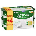 Activia - DANONE - Carrefour Activia - DANONE à 3,89 € dans le catalogue Carrefour