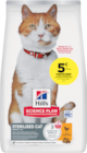 STERILISED CAT AU POULET 1,5KG - HILL'S en promo chez Animalis STERILISED CAT AU POULET 1,5KG - HILL'S dans le catalogue Animalis