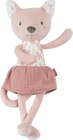 Kuscheltier Katze, rosa von fehn im aktuellen dm-drogerie markt Prospekt für 6,90 €