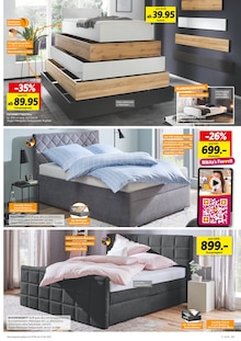 Bett im aktuellen Sconto SB Prospekt (Lübeck) Bett im Sconto SB Prospekt "SCHLAFEN SPEZIAL" mit 8 Seiten (Lübeck)