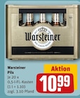 Pils Angebote von Warsteiner bei REWE Groß-Gerau für 10,99 €