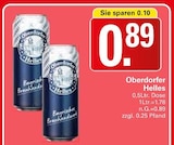 Aktuelles Oberdorfer Helles Angebot bei WEZ in Löhne ab 0,89 €