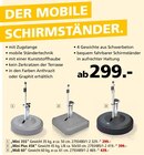 Der Mobile Schirmständer Angebote bei Segmüller Ulm für 299,00 €
