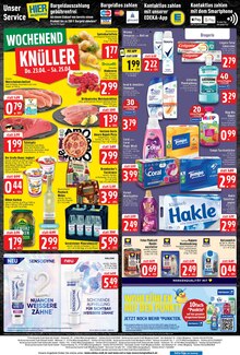 Waschmittel im EDEKA Prospekt "Aktuelle Angebote" mit 8 Seiten (Mönchengladbach)