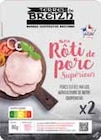 Rôti de porc cuit nature - Terres de Breizh à 1,59 € dans le catalogue Intermarché