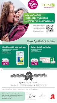 mea - meine apotheke Prospekt Unsere März-Angebote mit 4 Seiten
