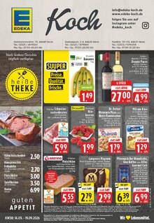 Bananen im EDEKA Prospekt "Aktuelle Angebote" mit 28 Seiten (Gelsenkirchen)