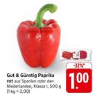 Paprika rot bei EDEKA im Karlsbad Prospekt für 1,00 €
