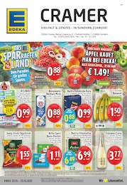 EDEKA Prospekt für Sundern mit 24 Seiten EDEKA Prospekt für Sundern: "Aktuelle Angebote", 24 Seiten, 20.10.2025 - 25.10.2025
