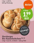 Aktuelles Bio-Kaiserbrötchen Angebot bei tegut in Erfurt ab 1,99 €