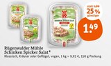 Aktuelles Schinken Spicker Salat Angebot bei tegut in Erfurt ab 1,49 €