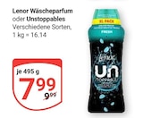 Wäscheparfum Angebote von Lenor bei GLOBUS Krefeld für 7,99 €