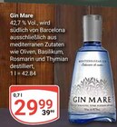 GLOBUS Losheim - Gin Mare Angebot im Prospekt Gin Mare bei GLOBUS im Losheim Prospekt für 29,99 €