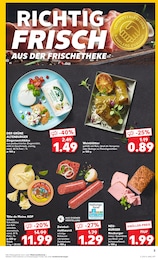 Kaufland Fleischkaese im Prospekt 