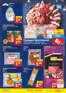 Wurst im Netto Marken-Discount Prospekt "Aktuelle Angebote" mit 59 Seiten (Hildesheim)