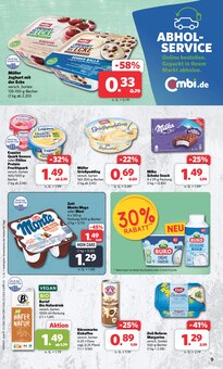 Milch im combi Prospekt "Markt - Angebote" mit 24 Seiten (Bremen)