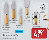 Käsemesser-Set von Crofton im aktuellen ALDI Nord Prospekt für 4,99 €