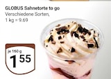 Sahnertorte to go Angebote von GLOBUS bei GLOBUS Bad Homburg für 1,55 €