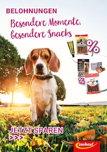 Aktueller Zookauf Prospekt für Unterhaching und Ungebung, Seite zum blättern Zookauf Prospekt BELOHNUNGEN - Besondere Momente, besondere Snacks mit Seite in Unterhaching und Umgebung