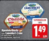 Obazda oder Camembert-Creme von Alpenhain im aktuellen EDEKA Prospekt für 1,49 €