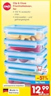 Clip & Close Frischhaltedosen von emsa für 12,99 € bei Netto Marken-Discount im Angebot Clip & Close Frischhaltedosen von emsa im aktuellen Netto Marken-Discount Prospekt
