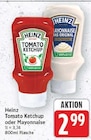 Tomato Ketchup von Heinz für 2,99 € bei E center im Angebot Tomato Ketchup von Heinz im aktuellen E center Prospekt
