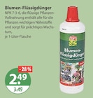 Blumen-Flüssigdünger im aktuellen V-Markt Prospekt