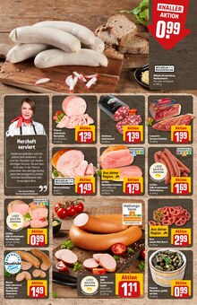 Bratwurst im REWE Prospekt "Dein Markt" mit 32 Seiten (München)