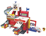Super caserne de pompiers Tut Tut bolides - Vtech en promo chez La Grande Récré Super caserne de pompiers Tut Tut bolides - Vtech dans le catalogue La Grande Récré