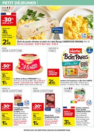 Prix et réduction Poule dans le prospectus Carrefour en cours Offre Poule dans le catalogue Carrefour du moment à la page 15