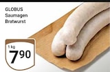 Saumagen Bratwurst Angebote von Globus bei GLOBUS Saarbrücken für 7,90 €