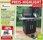 Lidl - Gasgrill Angebot im Prospekt Gasgrill bei Lidl im Prospekt "" für 299,00 €