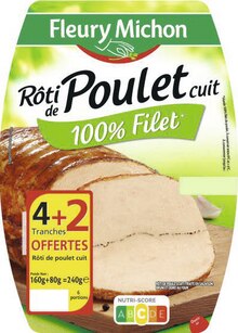 RÔTI DE POULET CUIT 100% FILET - Spar à Nice RÔTI DE POULET CUIT 100% FILET en promo chez Spar Nice à 3,25 €