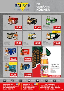 Cola im aktuellen Getränkefachmarkt Rausch Prospekt (Bad Homburg (Höhe)) Cola im Getränkefachmarkt Rausch Prospekt "DIE GETRÄNKEKÖNNER" mit 2 Seiten (Bad Homburg (Höhe))