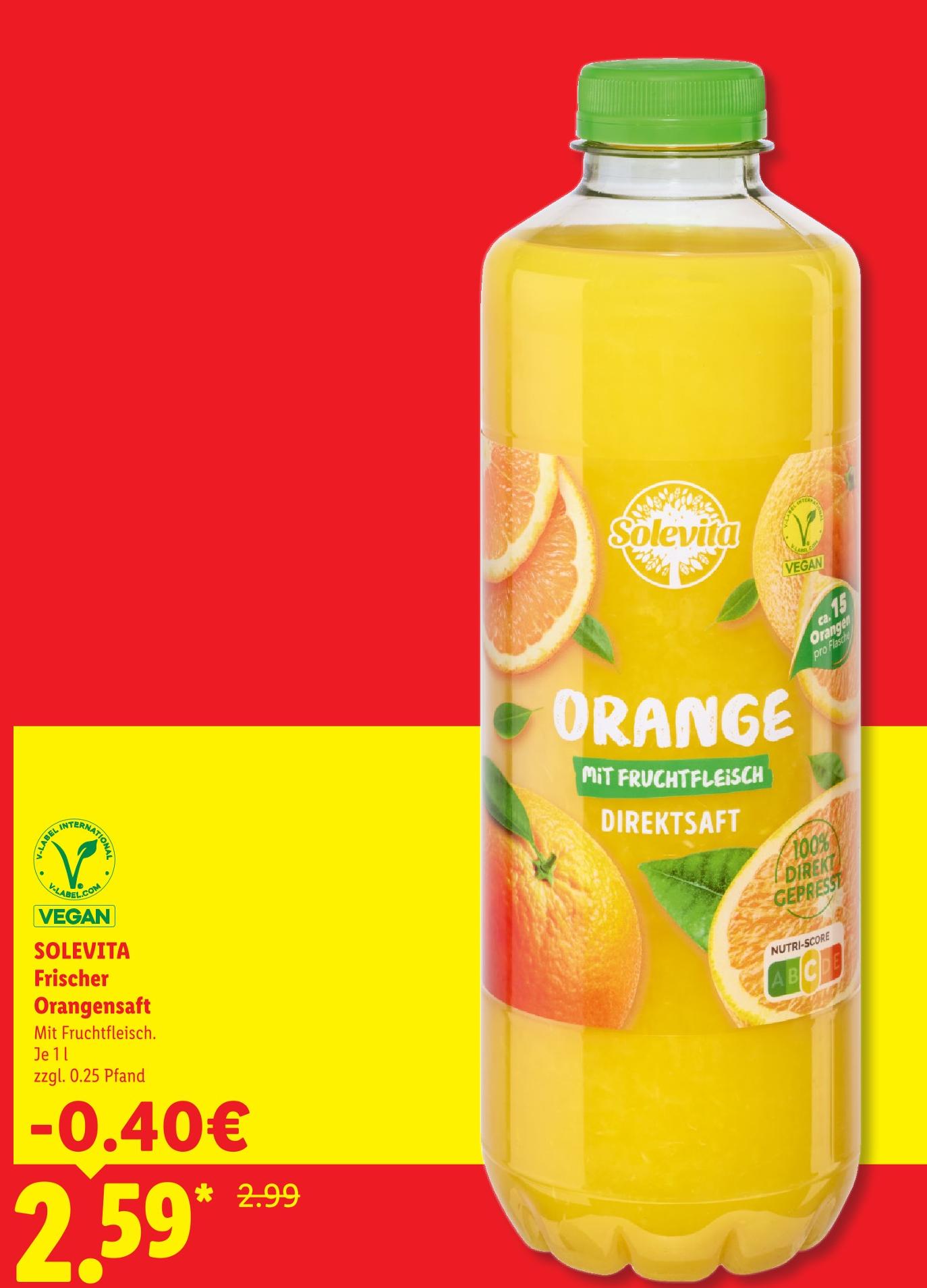 Frischer Orangensaft