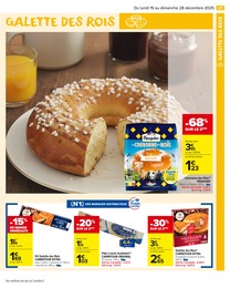 Prix et réduction Tarte dans le prospectus Carrefour Market en cours Offre Tarte dans le catalogue Carrefour Market du moment à la page 23