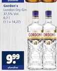 London Dry Gin im Angebot bei Getränkewelt in Essen London Dry Gin Angebote von Gordon's bei Getränkewelt Essen für 9,99 €