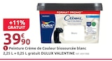 Mr.Bricolage Chalonnes-sur-Loire - Promo Peinture Crème de Couleur biosourcé blanc 2,25 L + 0,25 L gratuit Promo Peinture Crème de Couleur biosourcé blanc 2,25 L + 0,25 L gratuit à 39,90 € dans le catalogue Mr.Bricolage à Chalonnes-sur-Loire