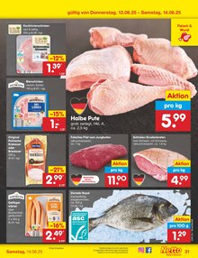 Pute im aktuellen Netto Marken-Discount Prospekt (Saarbrücken) Pute im Netto Marken-Discount Prospekt "Aktuelle Angebote" mit 63 Seiten (Saarbrücken)