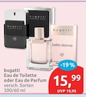 Eau de Toilette oder Eau de Parfum von bugatti für 15,99 € bei budni im Angebot Eau de Toilette oder Eau de Parfum von bugatti im aktuellen budni Prospekt