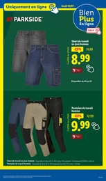Prix et réduction Jean Homme dans le prospectus Lidl en cours Offre Jean Homme dans le catalogue Lidl du moment à la page 49