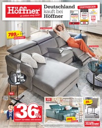 Höffner Prospekt Deutschland kauft bei Höffner, 8 Seiten, 15.03.2023 - 28.03.2023