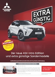 Mitsubishi Prospekt für Würzburg: "Extra Günstig", 8 Seiten, 16.09.2024 - 13.10.2024